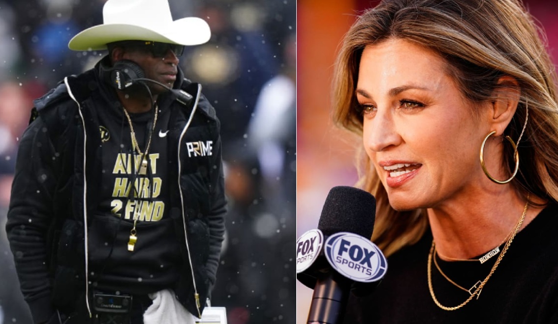 Deion Sanders Reacts To Erin Andrews Prime Costume TMSPN