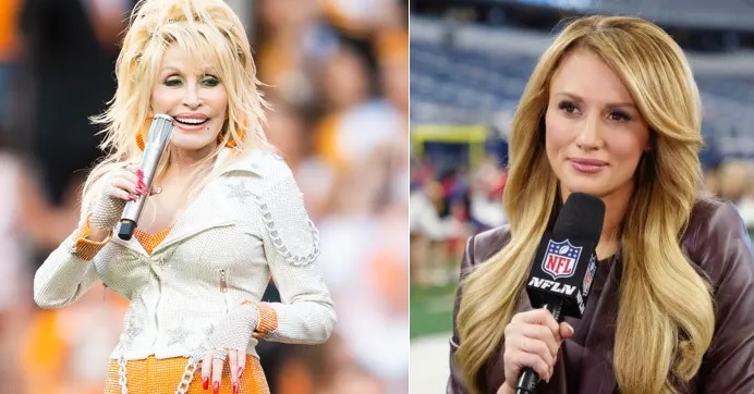 Nfl Reporter Jane Slater Pays Tribute To Dolly Parton With Thanksgiving