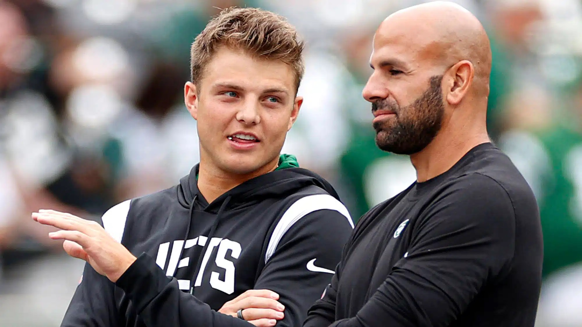 Jets Hc Robert Saleh Pleads The Fifth On Why He Hasn T Benched Zach