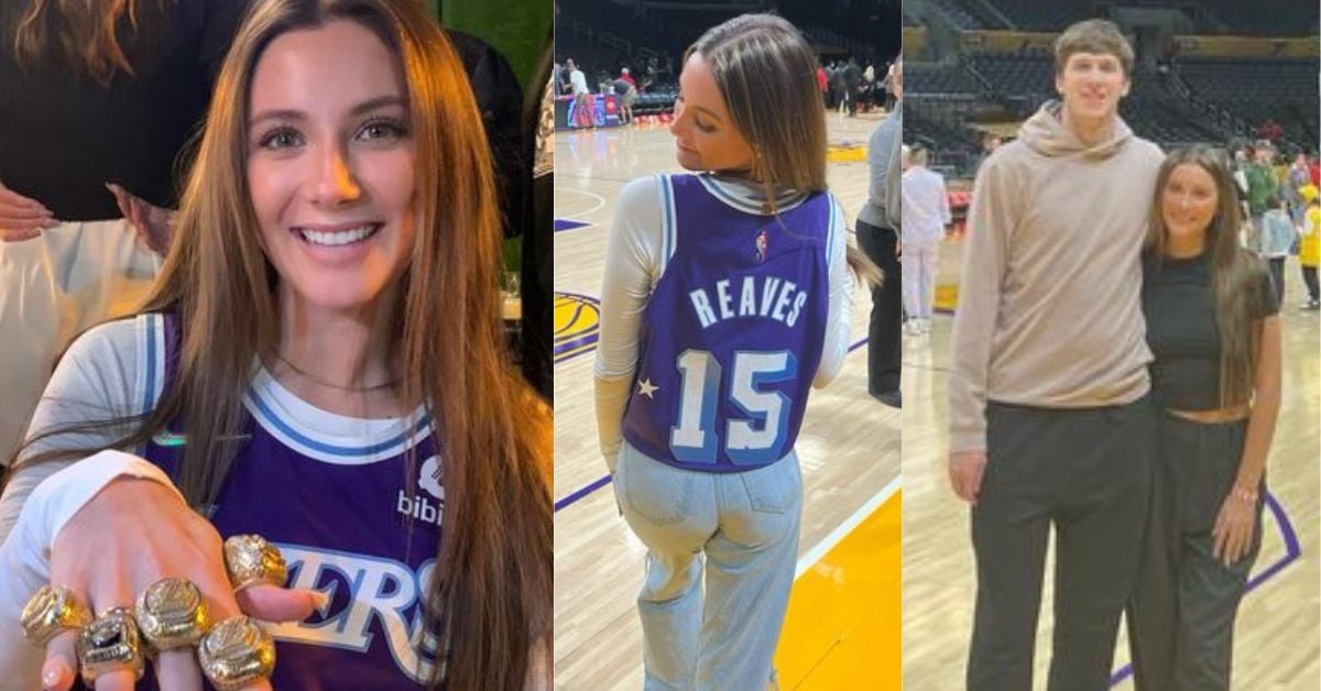 Austin Reaves' Girlfriend Jenna Barber Enjoying Lakers Playoff Run - TMSPN