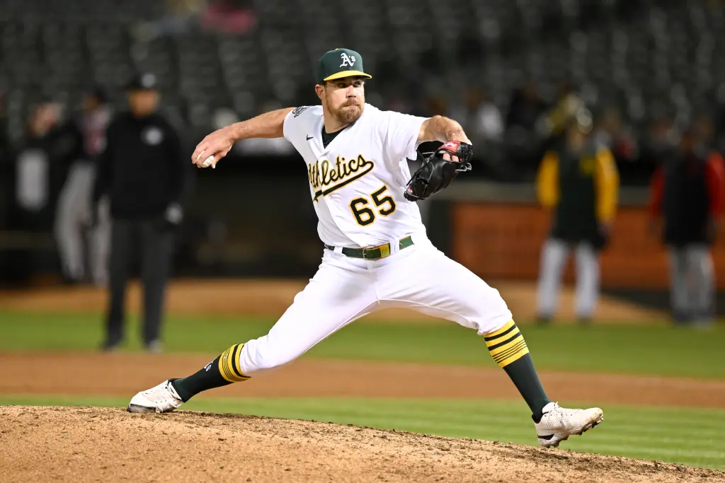 Trevor May Oakland A's