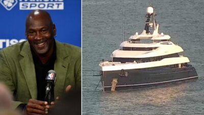 Michael Jordan and Wife Yvette Living That Yacht Life - TMSPN