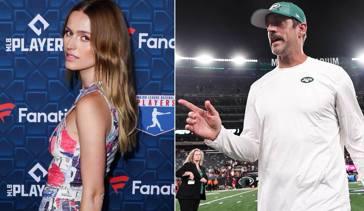 Aaron Rodgers Rumored Girlfriend Mallory Edens Spotted At Jets Game Tmspn