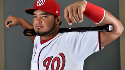 Anthony Rendon grabs hold of MLB fan's jersey and attempts to slap