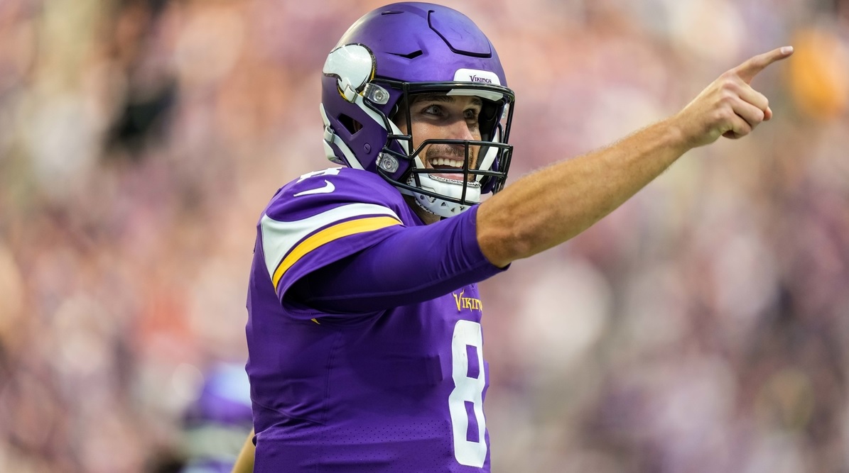 NFL Fans Were Mocking Kirk Cousins For His Sideline Attire During