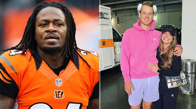 Joe Burrow's girlfriend, Olivia Holzmacher, watches Bengals