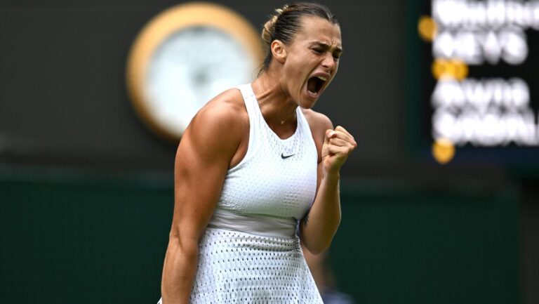 Aryna Sabalenka Smashed, Then Got Roasted For Awkwardly Tossing Racquet ...