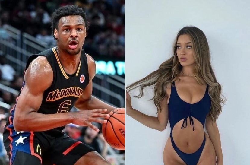 Bronny James Keeping an Eye on Rumored Girlfriend Malia Agee TMSPN