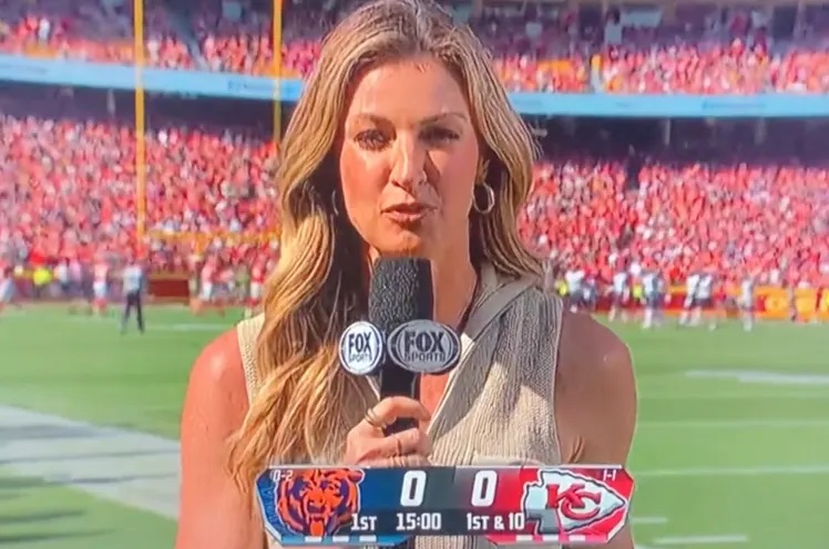 Erin Andrews Already Repping Taylor Swift Chiefs Merch - TMSPN