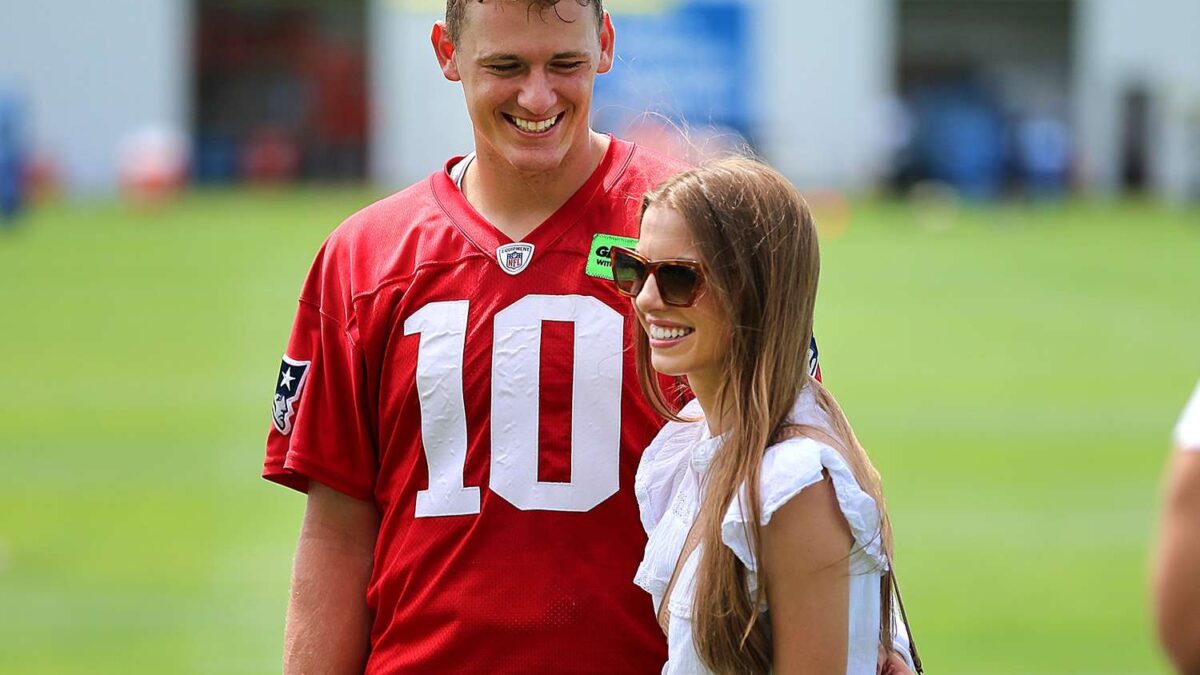 Mac Jones’ Girlfriend Rocked Some Sweet Patriots Gear For Tough Opening ...