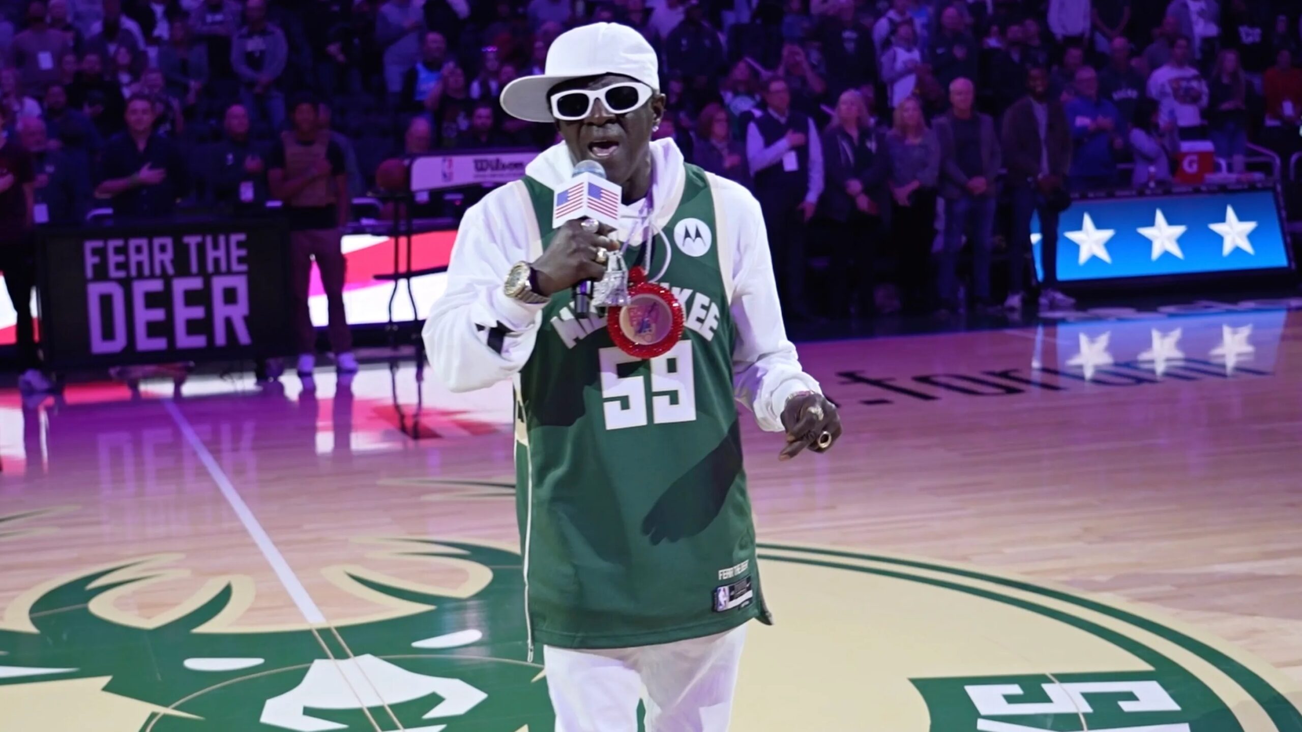 Flavor Flav Goes Viral Over His Unique National Anthem Rendition At ...