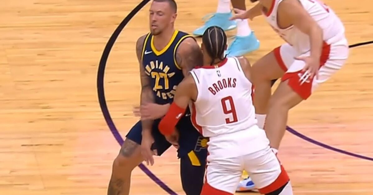 Dillon Brooks Gets Ejected Minutes Into Rockets Debut By Punching ...