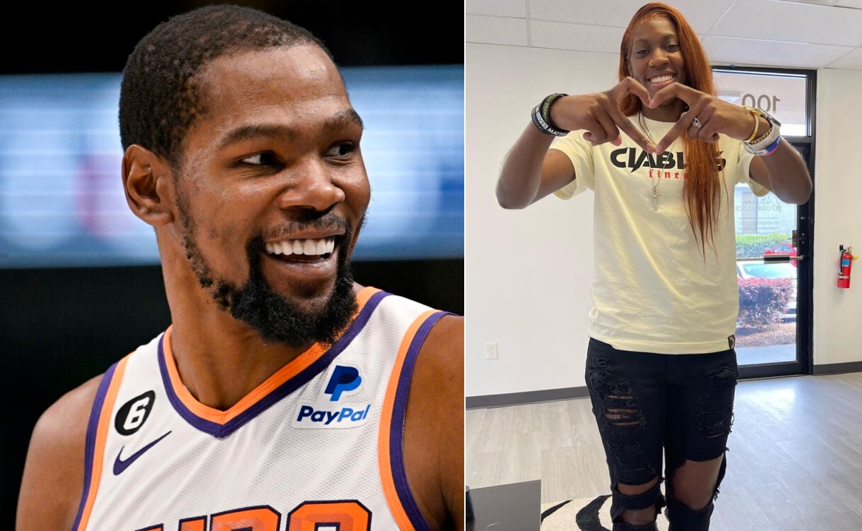 Kevin Durant Dating Rumors With WNBA Star Rhyne Howard Surface - TMSPN