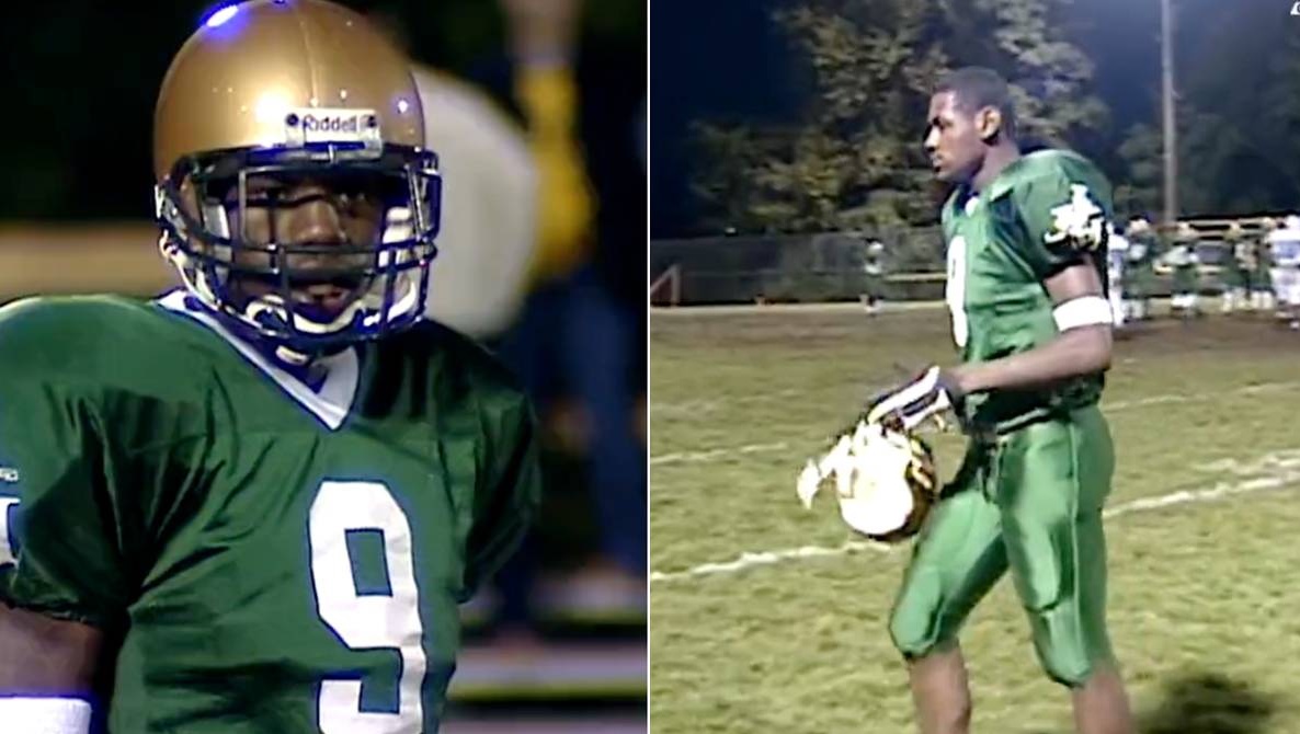 Lakers Video: LeBron James High School Football Footage Surfaces