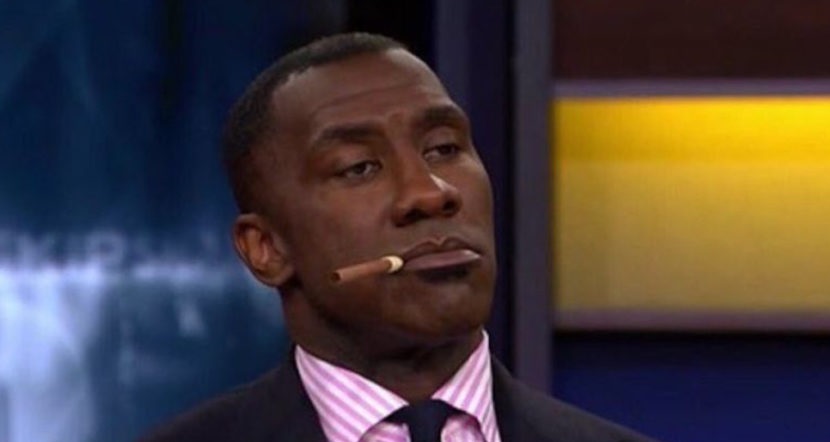 Shannon Sharpe Gets Clowned For Wearing Way Too Much Makeup On First Take Tmspn