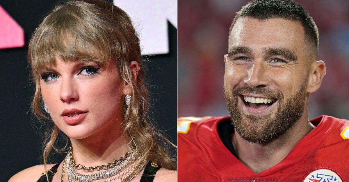 Travis Kelce Thinks Taylor Swift Is His ‘Good Luck Charm' - TMSPN