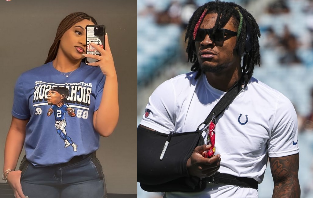 Anthony Richardson's Fiancé Pregnant With Colts Star's First Child - TMSPN