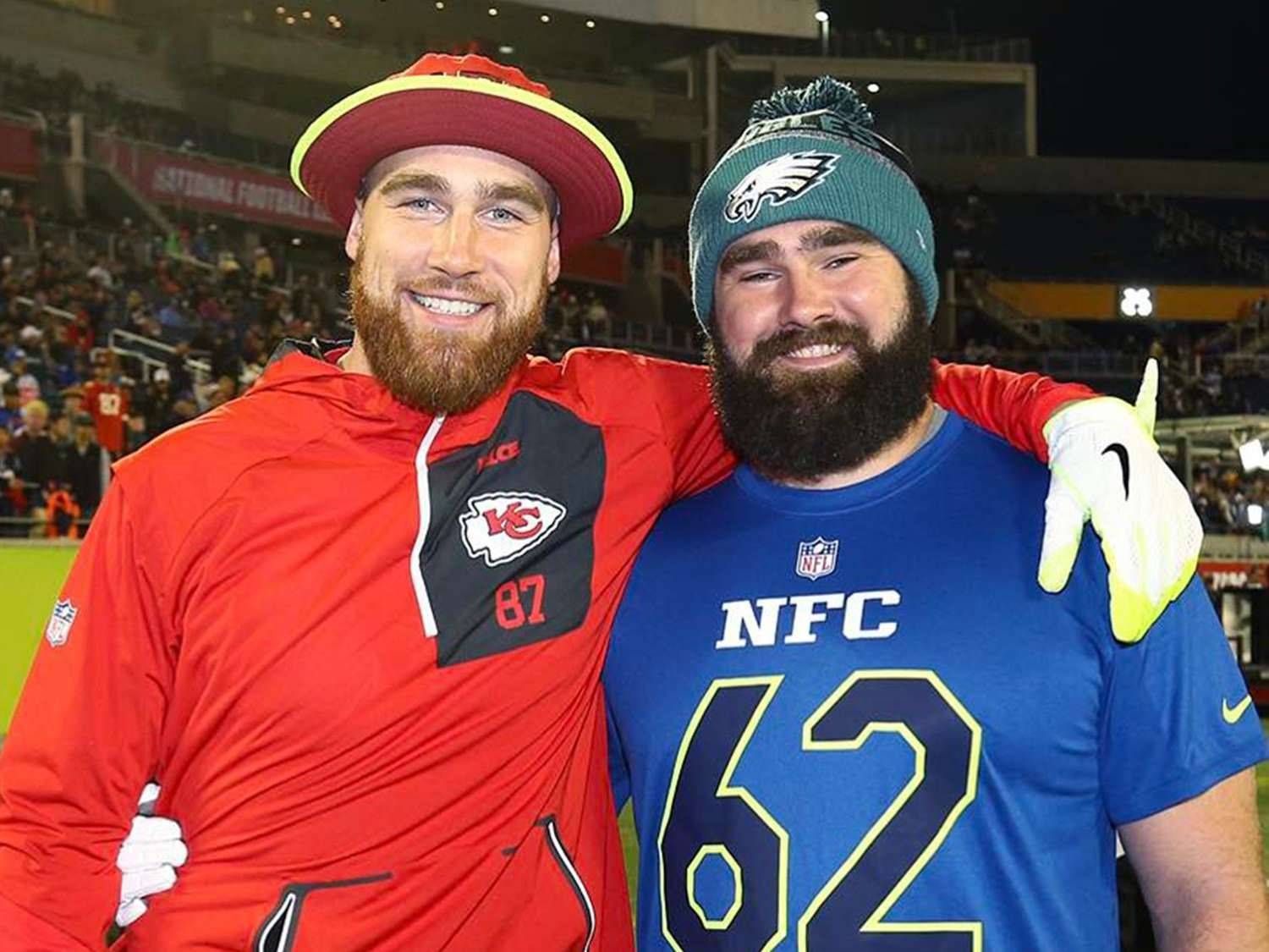Listen to Travis Kelce Singing Debut With Brother Jason Kelce for