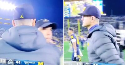 Jim Harbaugh’s Postgame Handshake With Purdue HC Ryan Walters Goes ...