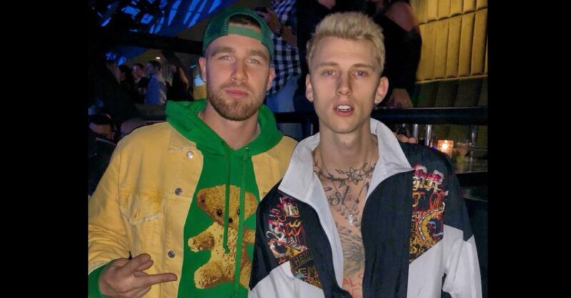 Machine Gun Kelly Offers Travis Kelce $500K To Play For Cleveland ...