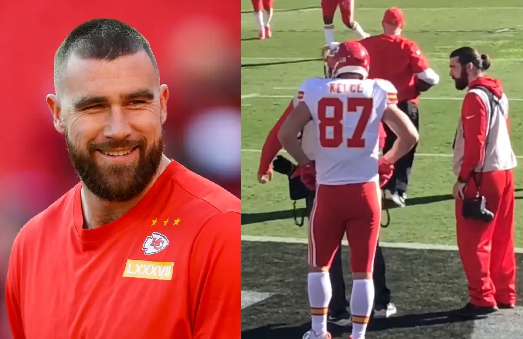 Travis Kelce Mooned Raiders Fans Who Heckled Him During Game - TMSPN