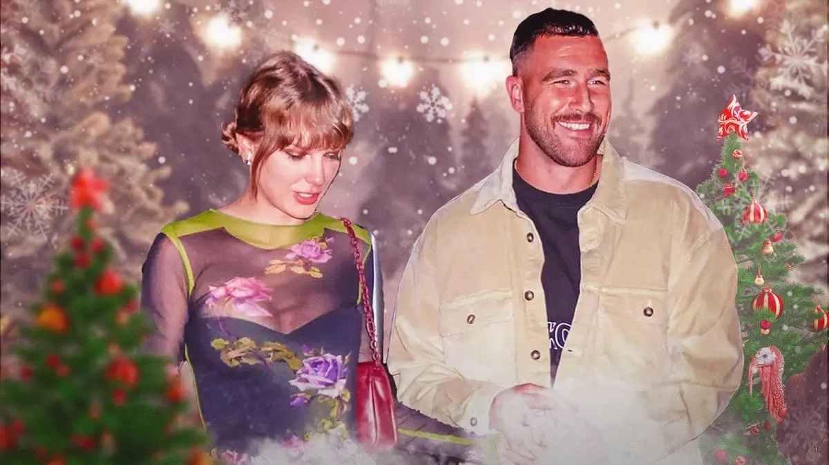 Swifty Fan Shows Off Epic Holiday Light Display That Includes Travis ...