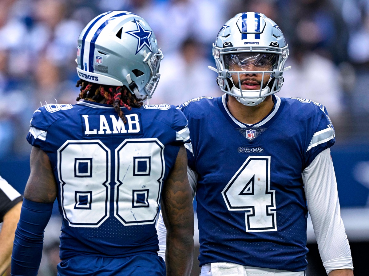 Dak Prescott And CeeDee Lamb Respond To Apparent On-Field Beef Between ...