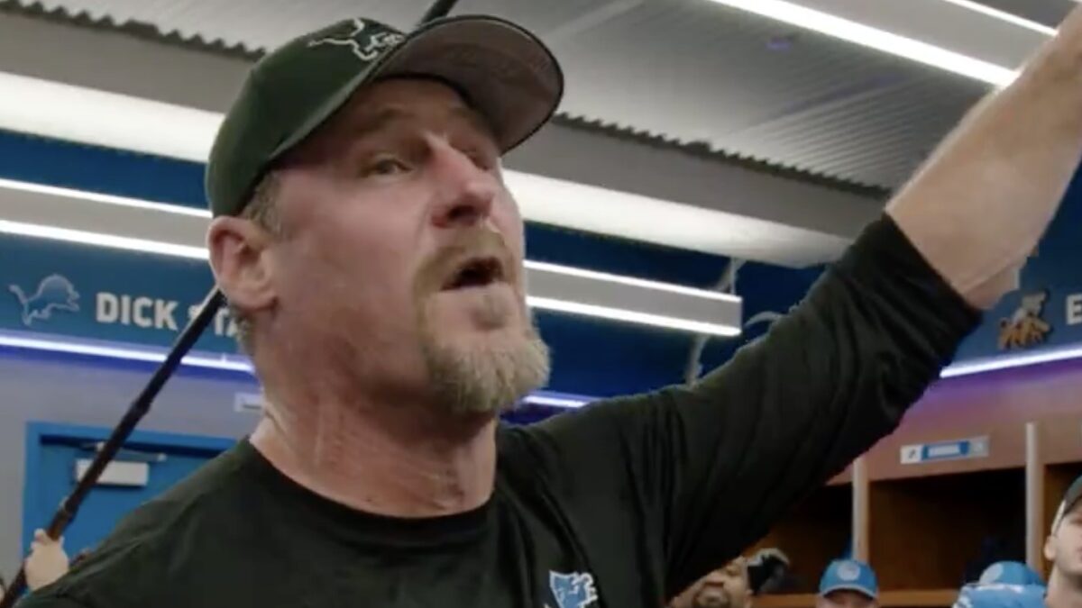 Dan Campbell's Passionate Locker Room Speech Goes Viral Following Lions ...