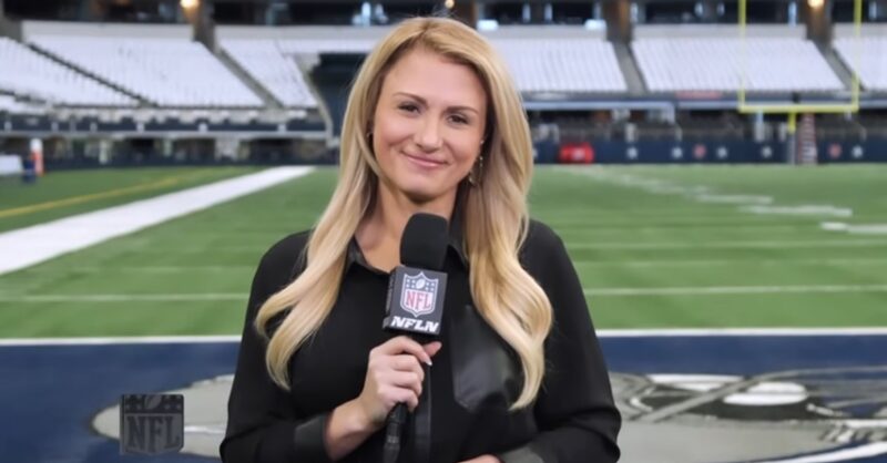 NFL Sideline Reporter Jane Slater Goes Viral Over Her 'Extra' New Year ...