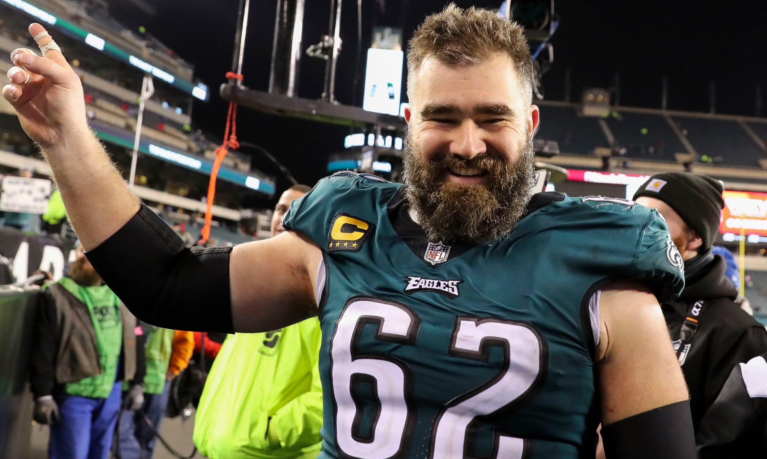 Jason Kelce Gifts Signed Eagles Jersey to His Very Favorite McDonald’s ...