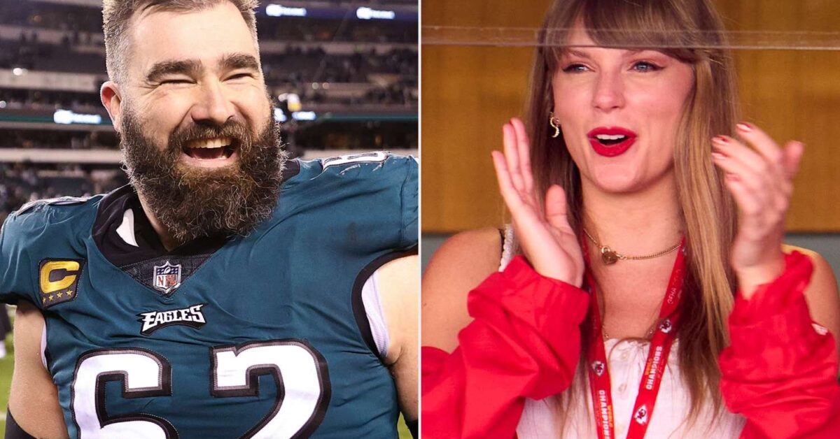 Jason Kelce Gives 'Rookie' Taylor Swift a Very Special Shoutout - TMSPN