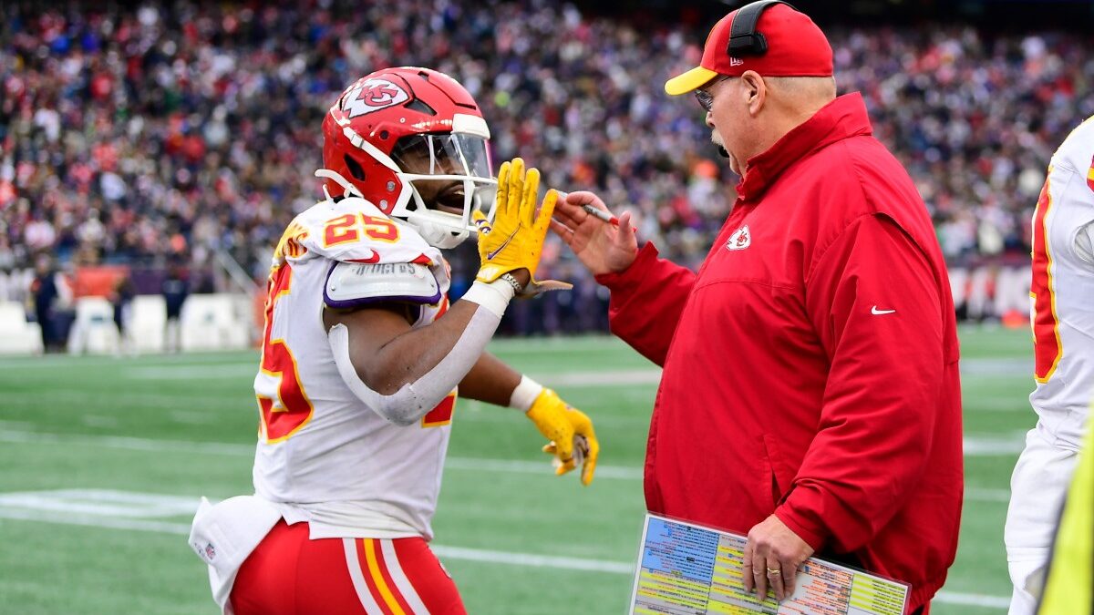 Kansas City Chiefs Running Back Clyde Edwards-Helaire is Currently ...