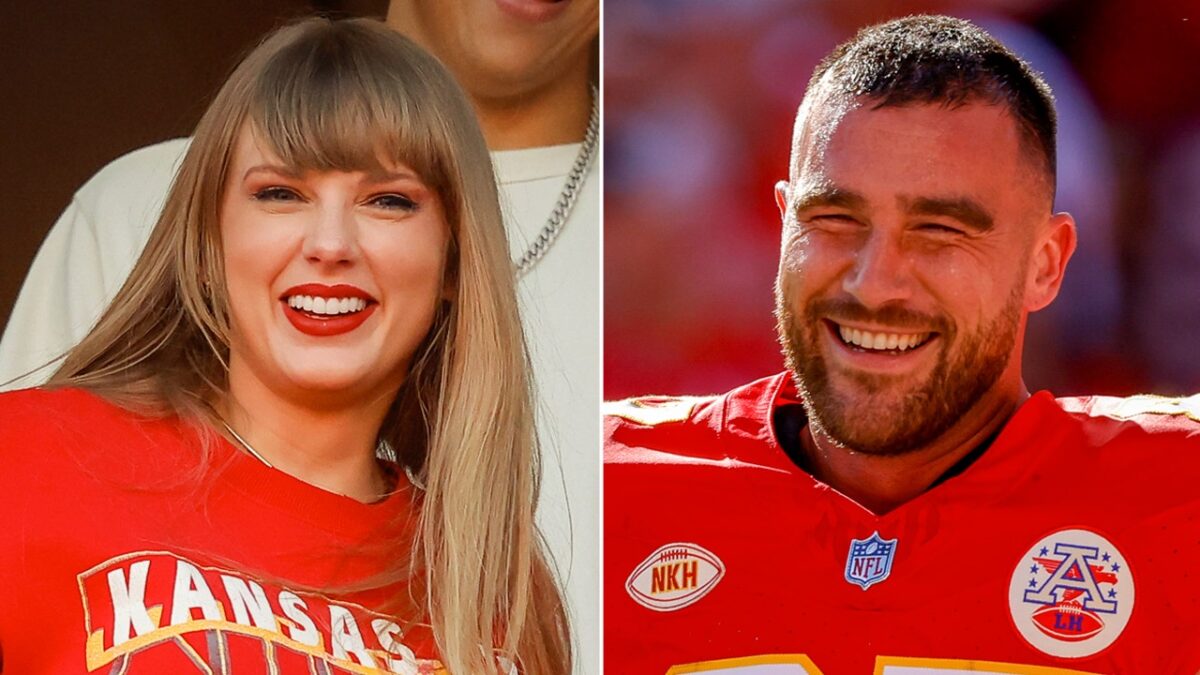 Travis Kelce And Taylor Swift Leave Chiefs Playoff Game Holding Hands ...