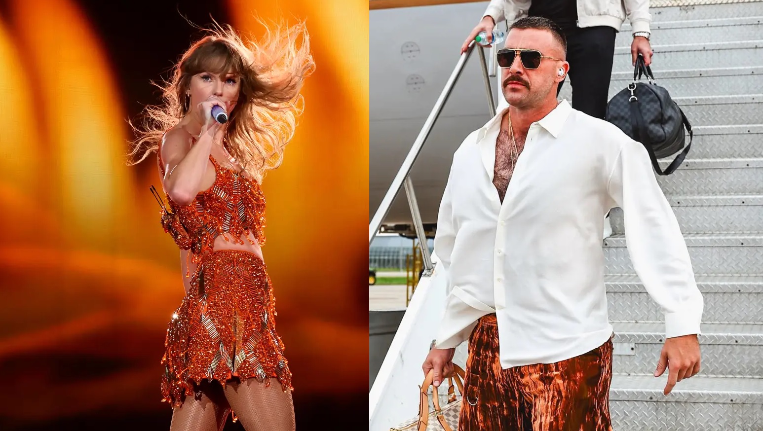 Travis Kelce Officially Boards Private Jet To Meet Taylor Swift In 