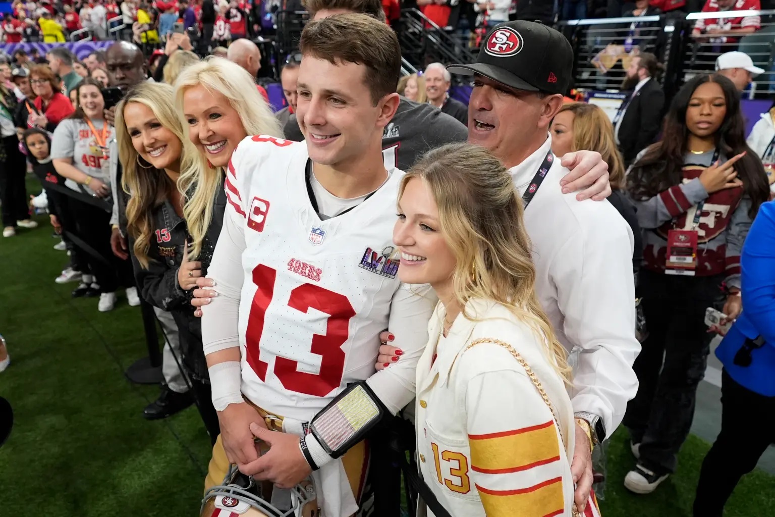 49ers QB Brock Purdy Wedding Photos With New Wife Jenna Brandt Goes ...