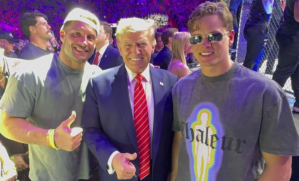 Joe Burrow And Nick Bosa Absolutely Ecstatic After Meeting Donald Trump ...