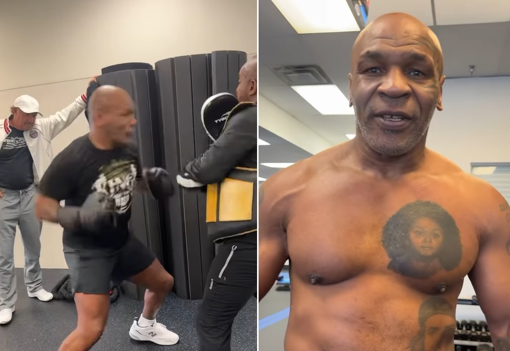 Mike Tyson Shares 'Day One' Update Training for Jake Paul Netflix Fight