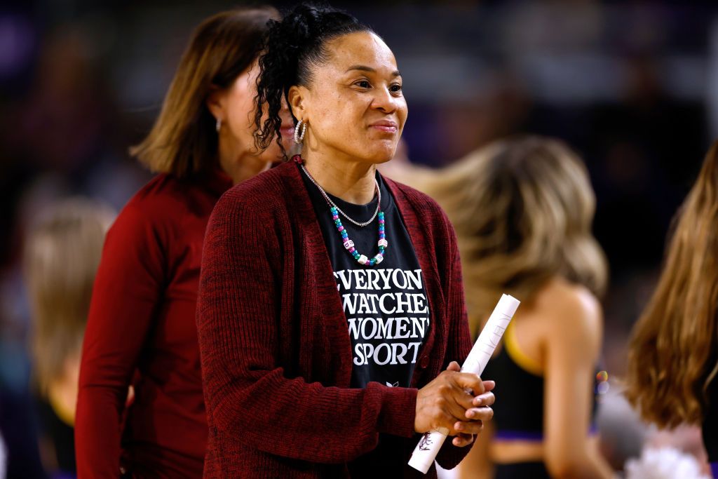 Dawn Staley Makes Her Pick Between Caitlin Clark and Angel Reese For