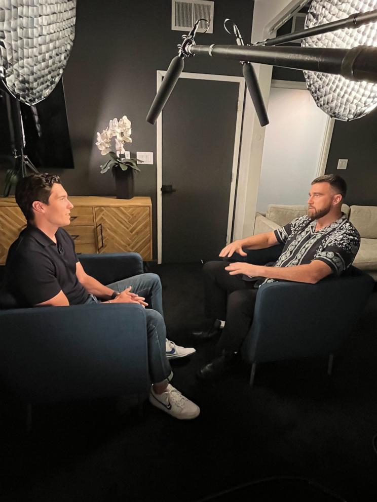 Travis Kelce Calls His Brother Jason's Style 'Neanderthal' TMSPN