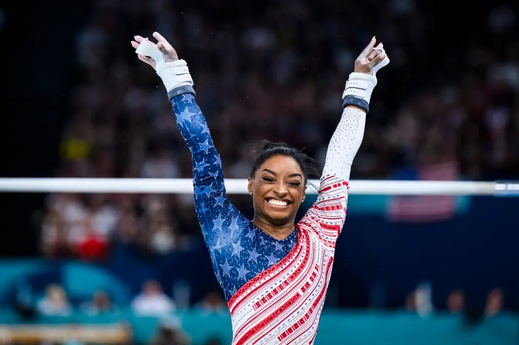 Simone Biles Celebrates in Paris Before Heading Home After 2024