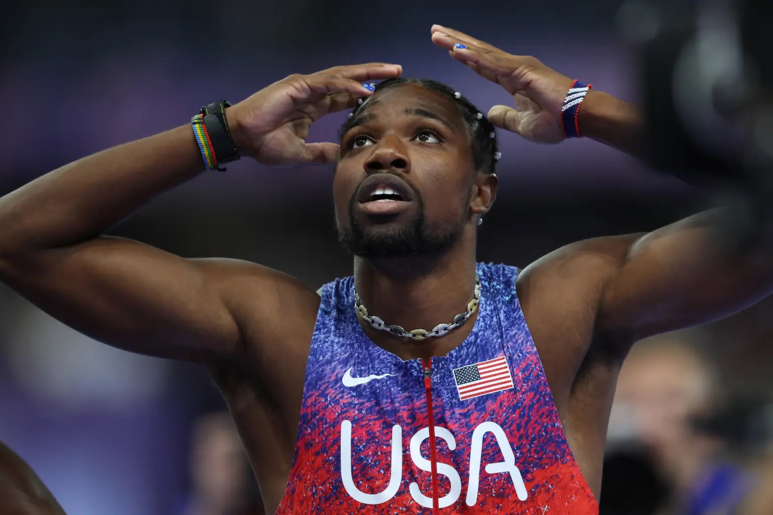 New Photo Sparks Controversy in Noah Lyles’ Dramatic Men’s 100m Olympic ...